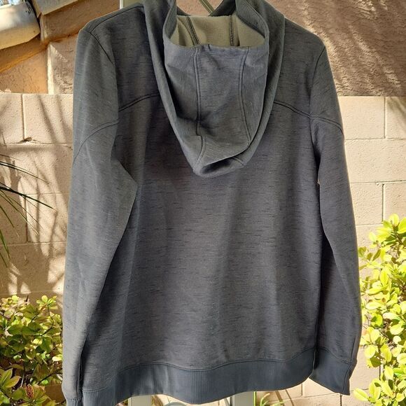 UnderArmour gray Coldgear hooded sweatshirt women's large - Picture 4 of 6